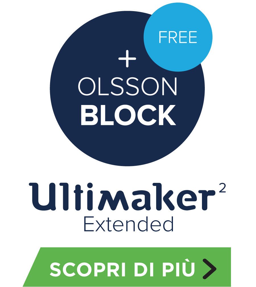 Ultimaker 2 extended + Olsson Block