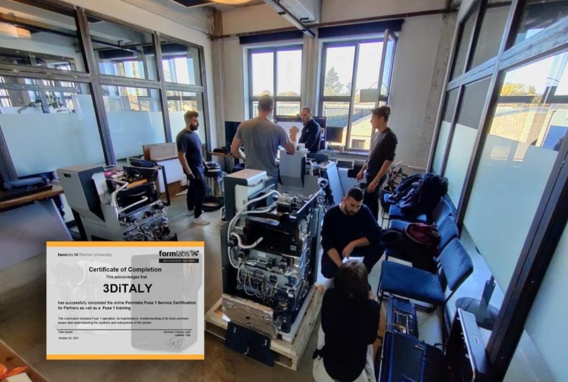 rivenditori autorizzati Formlabs con centri assistenza certificato